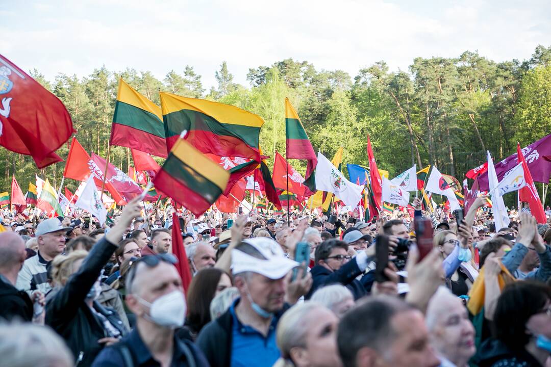 „Didysis šeimos gynimo maršas“ Vingio parke