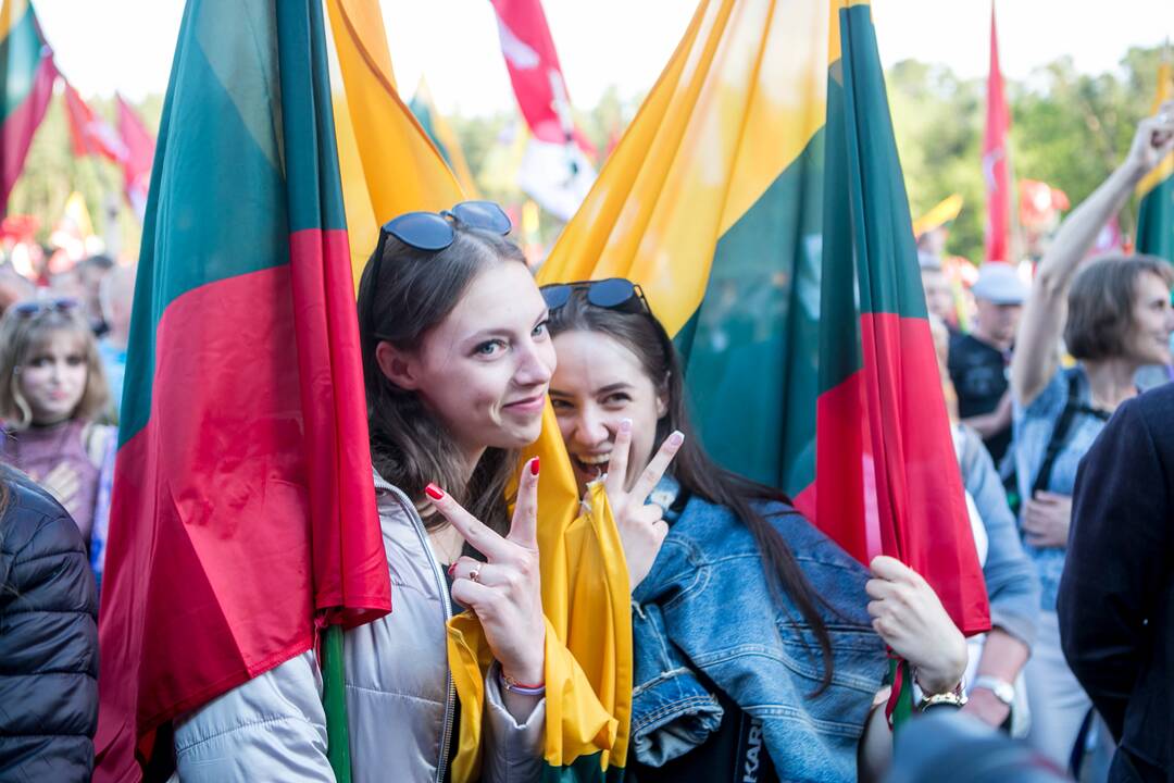 „Didysis šeimos gynimo maršas“ Vingio parke