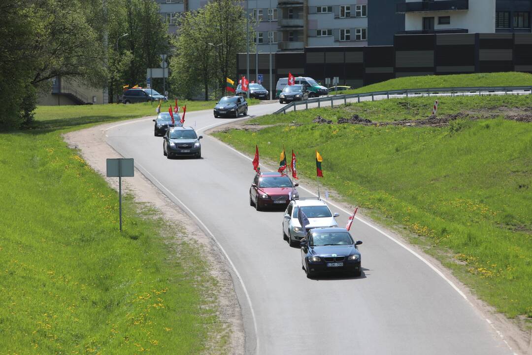 Kauniečiai prisijungė prie bendros „Didžiojo šeimos gynimo maršo“ kolonos