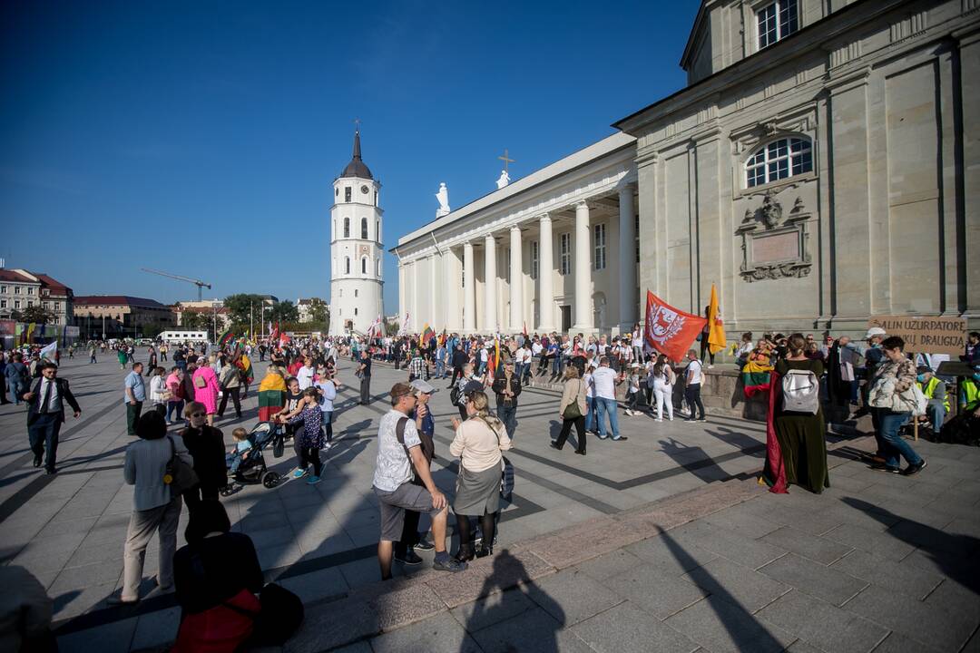 Šeimų sąjūdžio mitingas Vilniuje