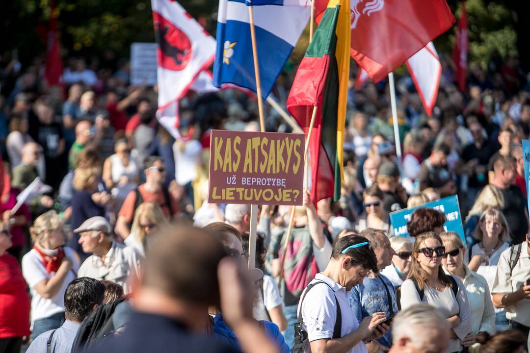 Šeimų sąjūdžio mitingas Vilniuje