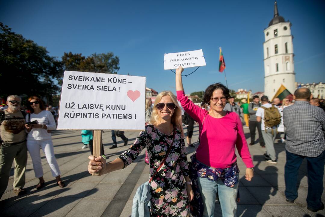 Šeimų sąjūdžio mitingas Vilniuje
