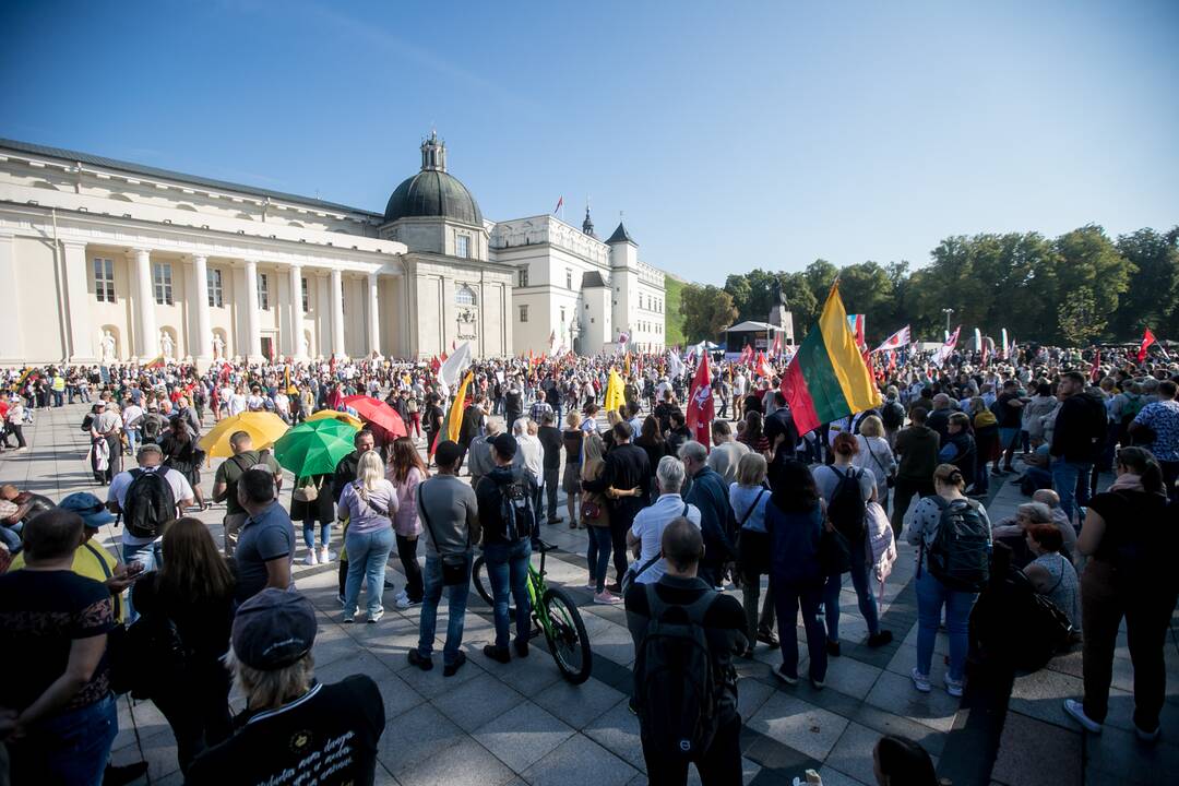 Šeimų sąjūdžio mitingas Vilniuje