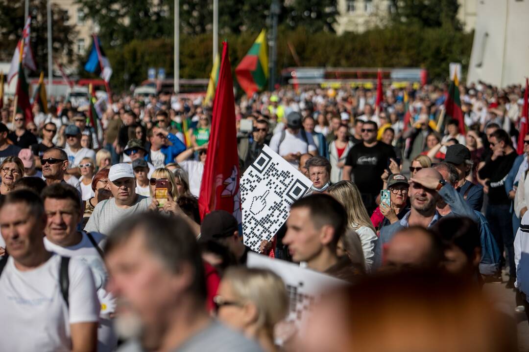 Šeimų sąjūdžio mitingas Vilniuje