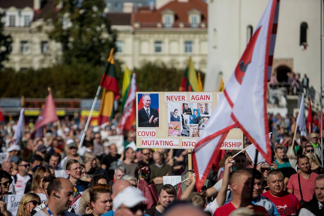 Šeimų sąjūdžio mitingas Vilniuje
