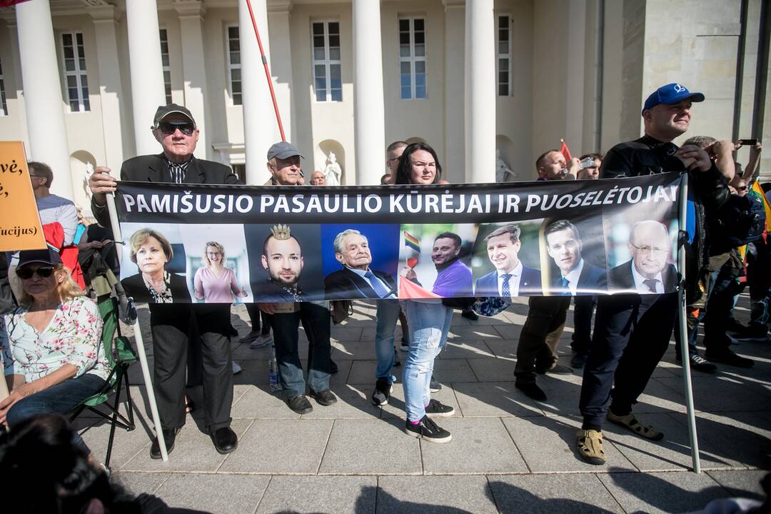 Šeimų sąjūdžio mitingas Vilniuje