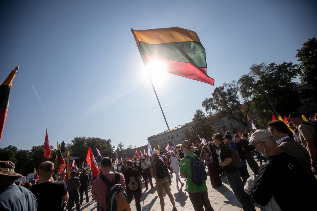 Šeimų sąjūdžio mitingas Vilniuje