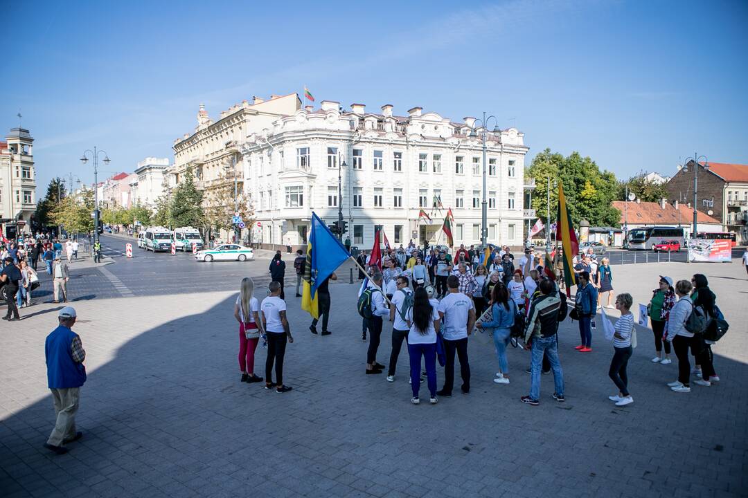 Šeimų sąjūdžio mitingas Vilniuje