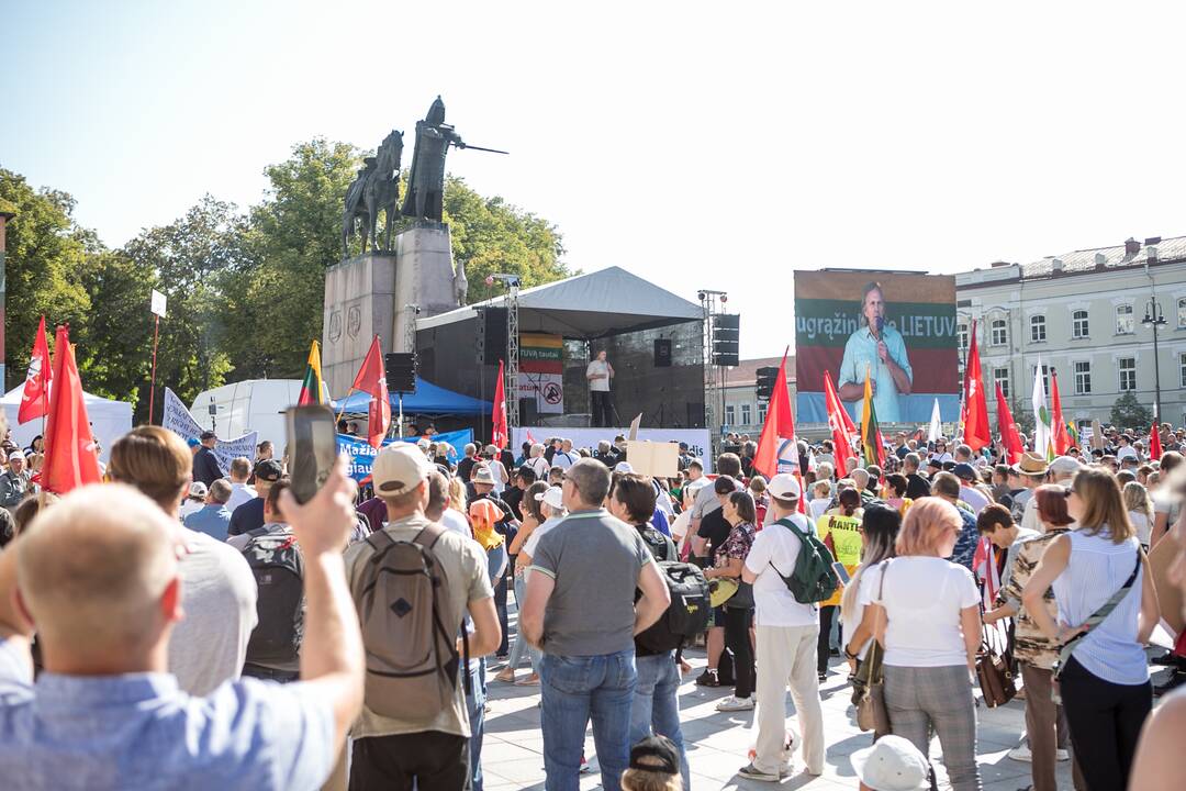 Šeimų sąjūdžio mitingas Vilniuje