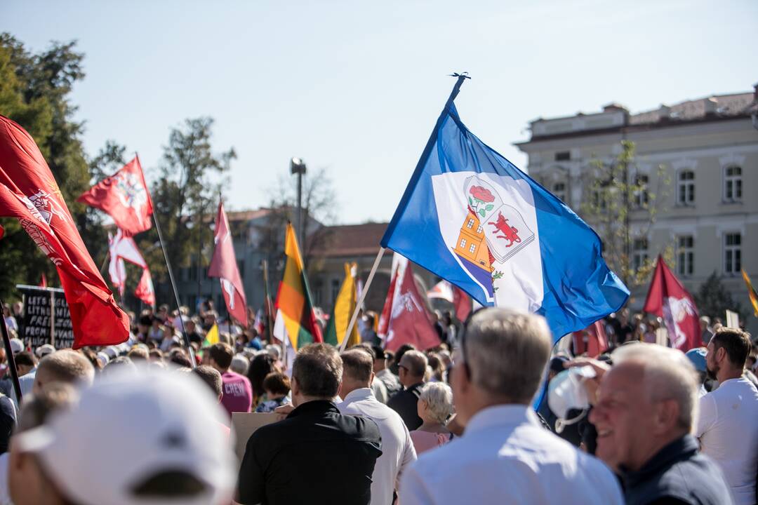Šeimų sąjūdžio mitingas Vilniuje