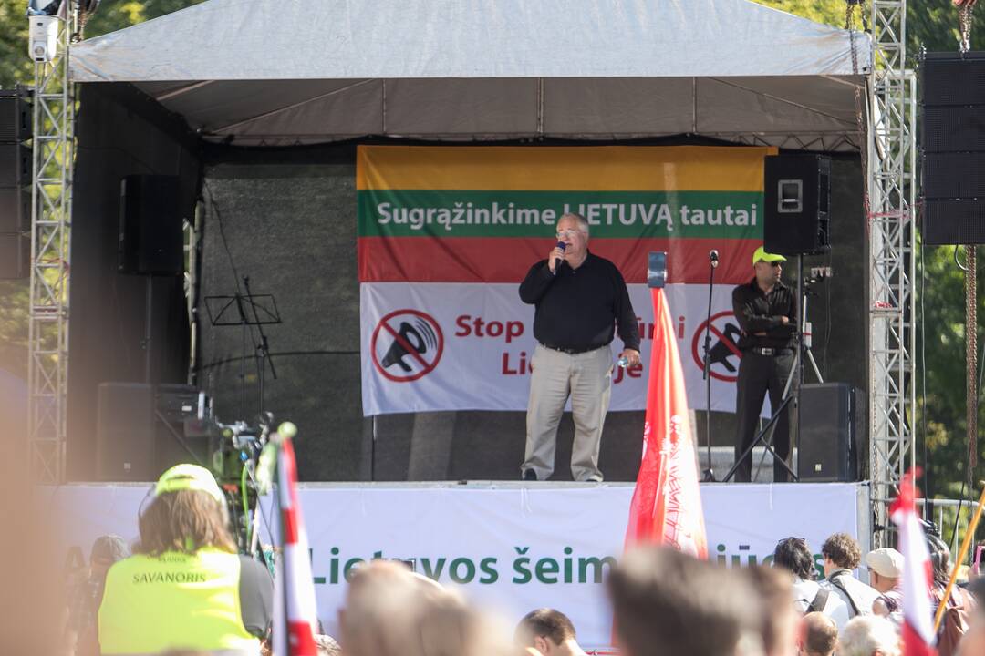 Šeimų sąjūdžio mitingas Vilniuje
