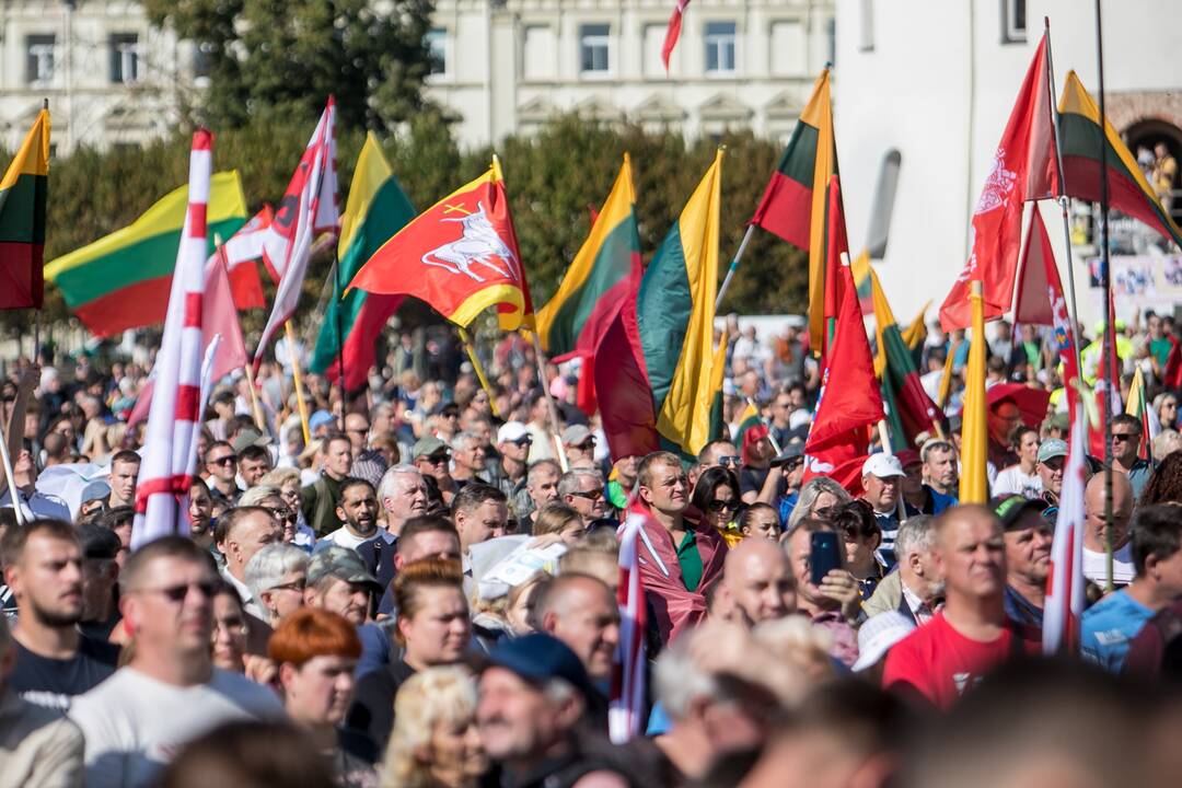 Šeimų sąjūdžio mitingas Vilniuje