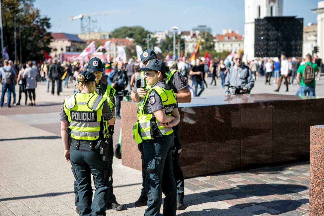 Šeimų sąjūdžio mitingas Vilniuje
