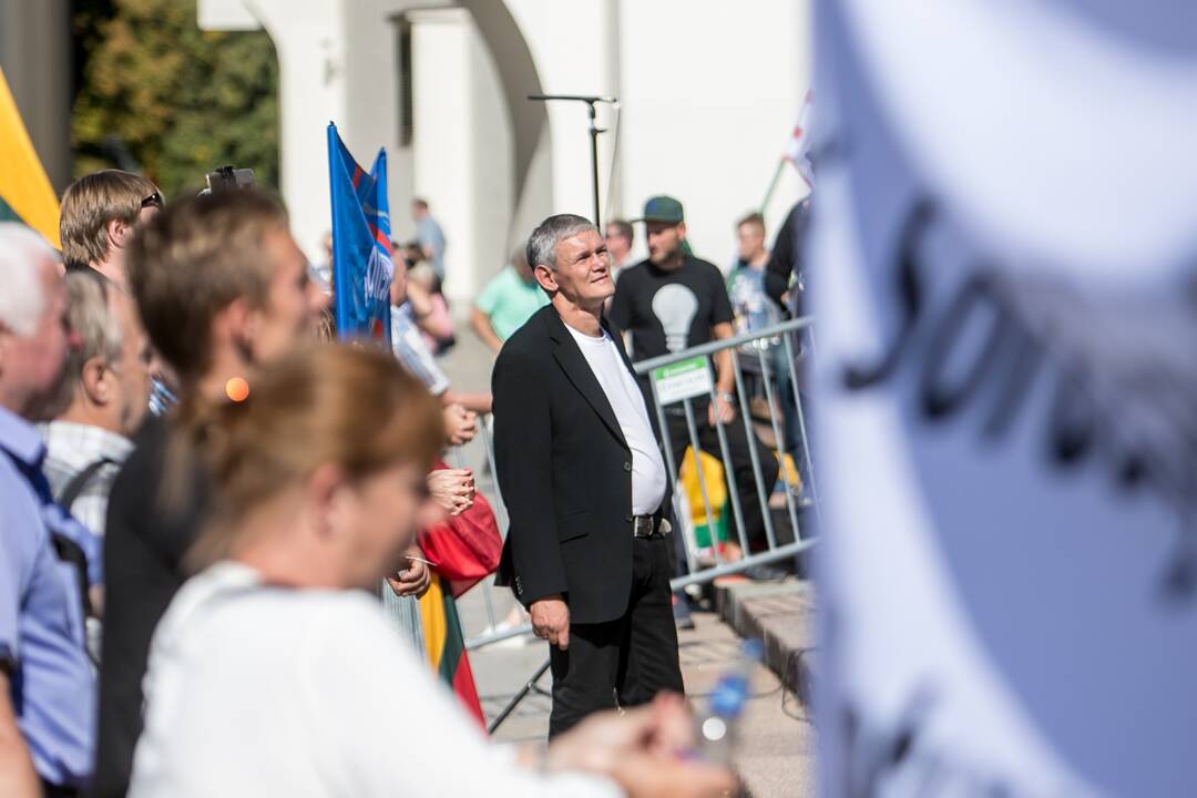 Šeimų sąjūdžio mitingas Vilniuje