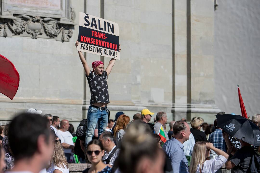 Šeimų sąjūdžio mitingas Vilniuje