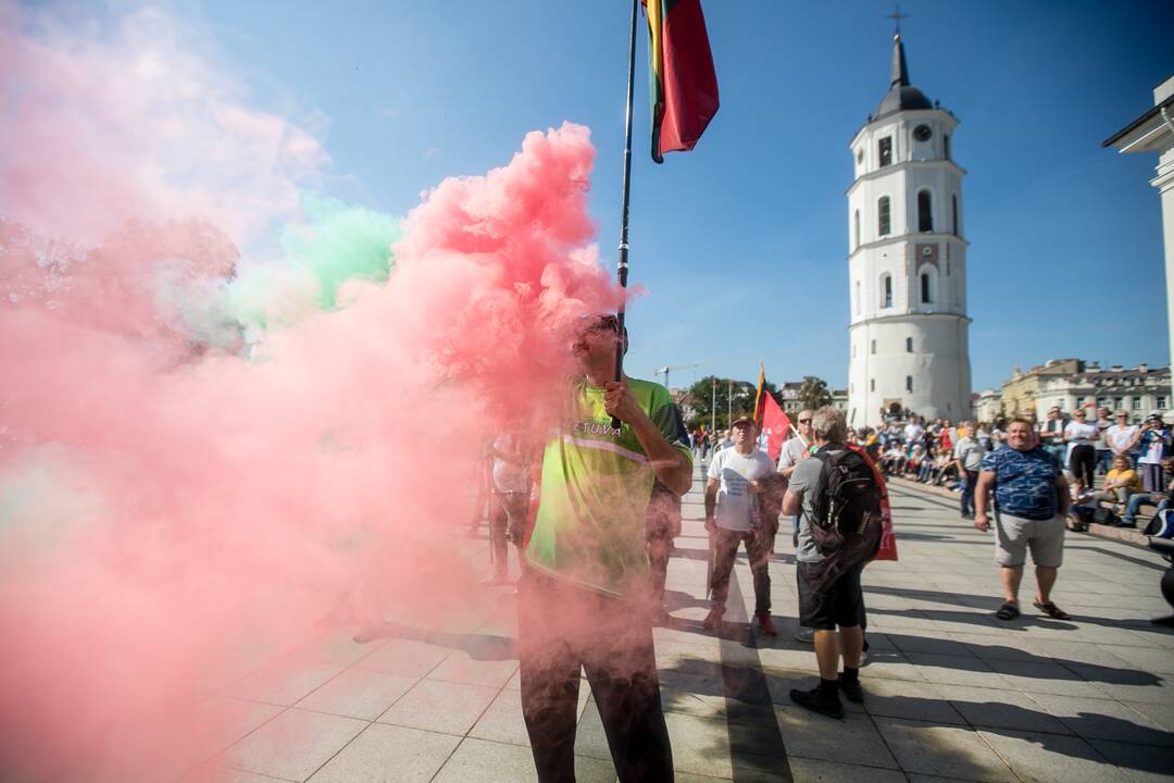 Šeimų sąjūdžio mitingas Vilniuje