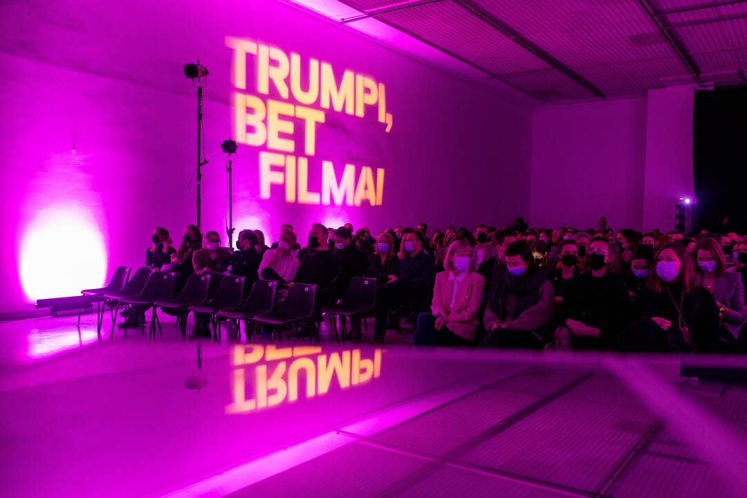 15-ojo Vilniaus tarptautinio trumpųjų filmų festivalio atidarymo ceremonija