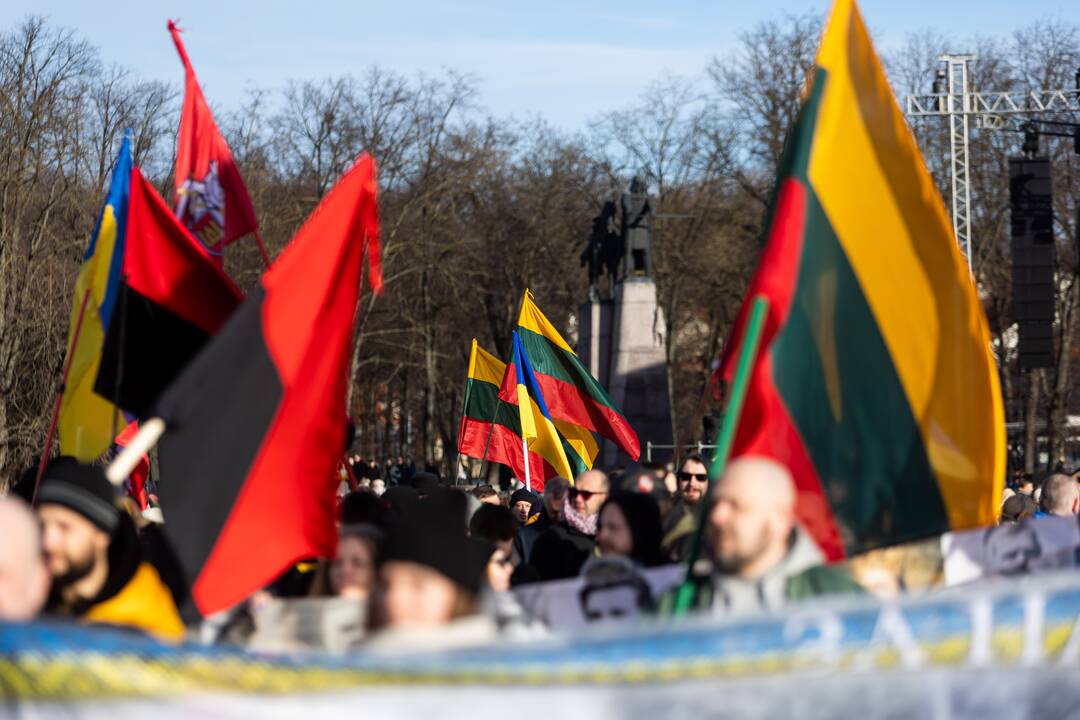 Tradicinės Kovo 11-osios eitynės „Už mūsų ir jūsų laisvę!“