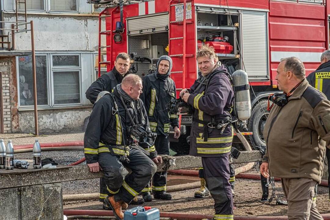 Valstybės ekstremalių situacijų komisija apsilankė Alytaus gaisravietėje