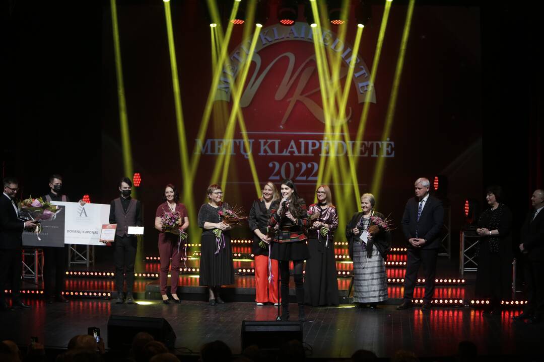 „Metų klaipėdietė 2022“ apdovanojimų iškilmės
