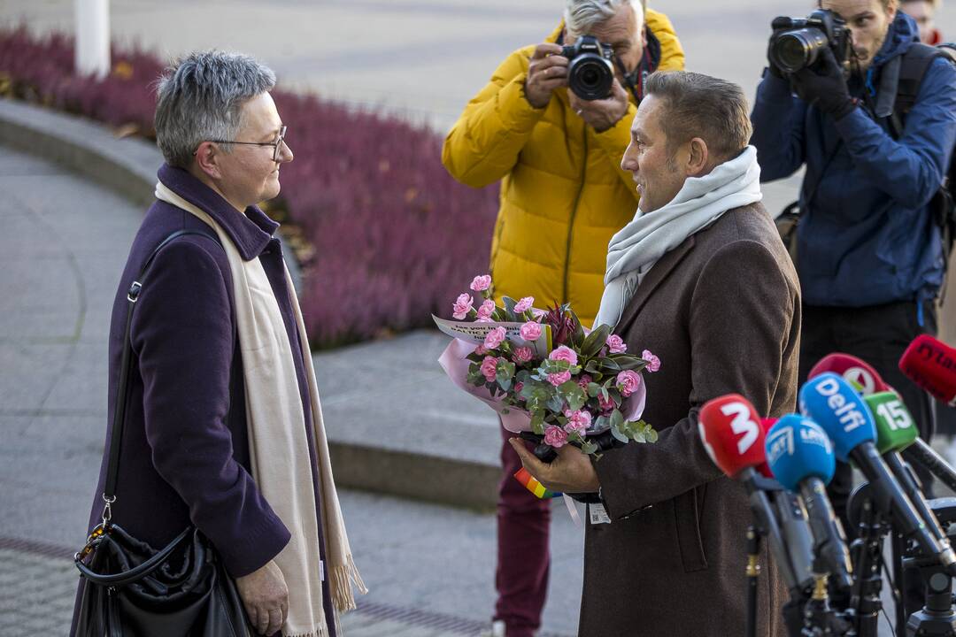 Už LGBTQ teises kovojanti R. Račienė susitiko su prezidentu