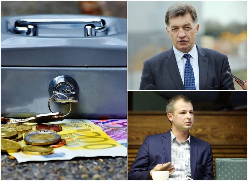 A. Butkevičius ir S. Gentvilas siūlo diskutuoti dėl dienpinigių apmokestinimo