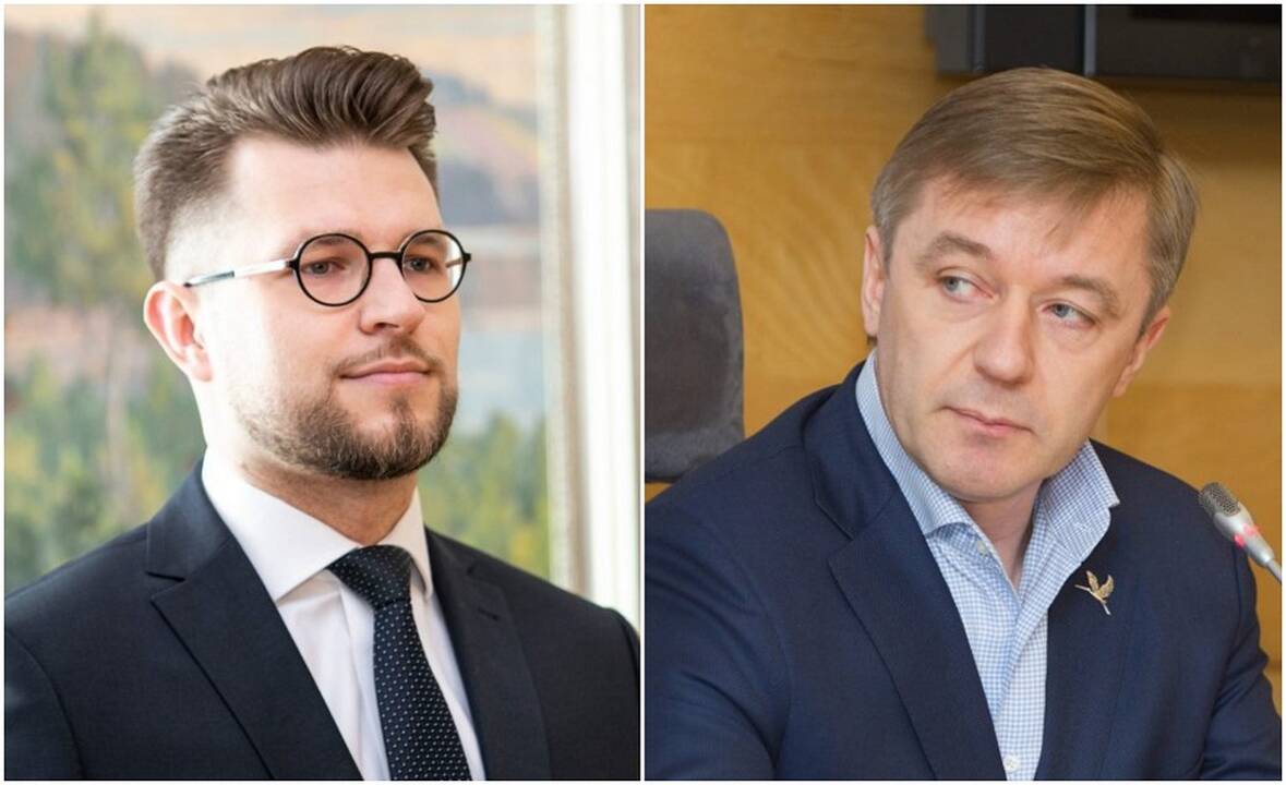 Lukas Savickas ir Ramūnas Karbauskis