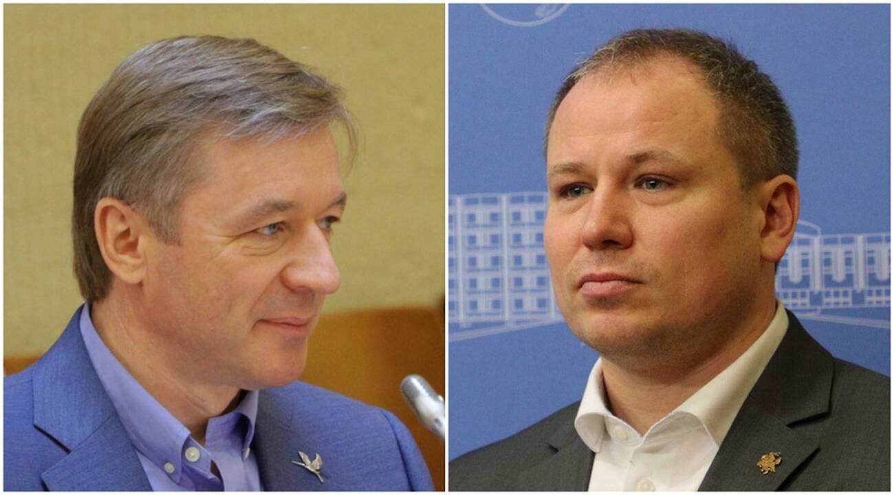 Ramūnas Karbauskis ir Giedrius Surplys