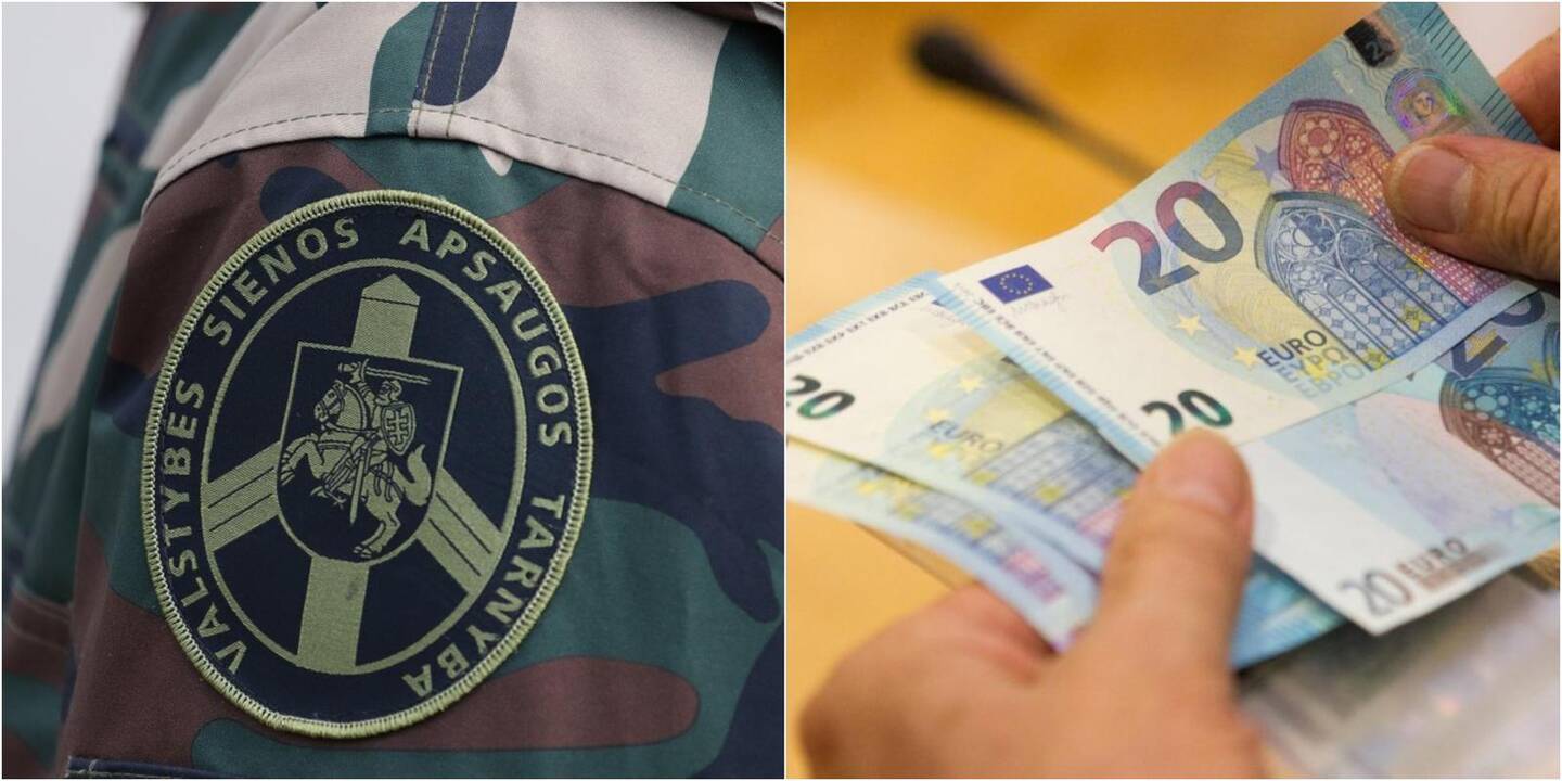 Neapdraustą automobilį vairavęs Baltarusijos pilietis bandė papirkti pasienietį