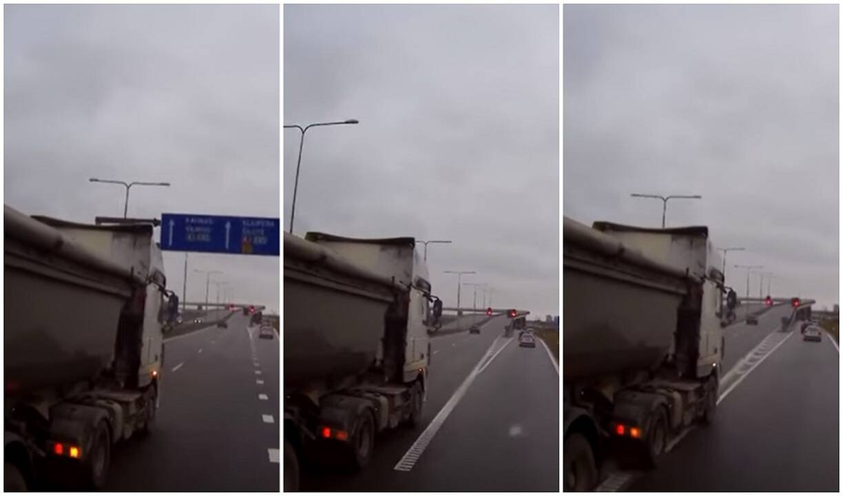 Kelyje užfiksuoti vaizdai sukėlė aršią diskusiją: kas išprovokavo avaringą situaciją?