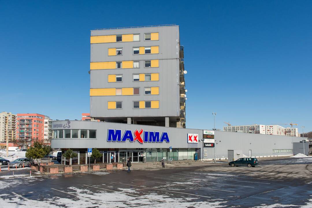 Evakuotas sostinės daugiabutis