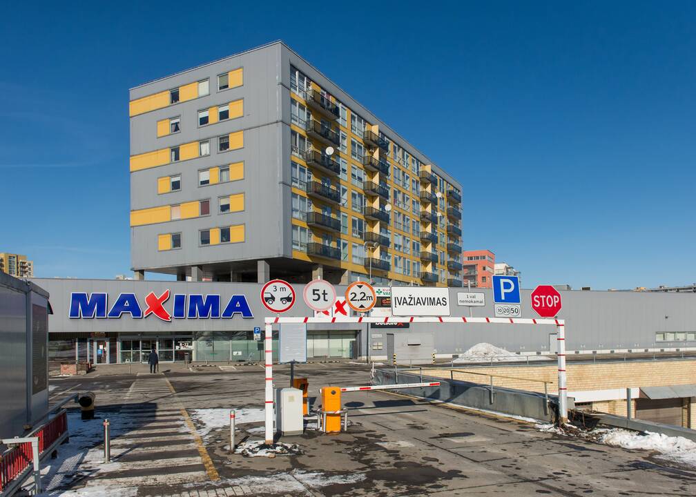Evakuotas sostinės daugiabutis