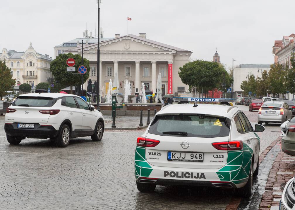 Protesto akcija Vilniuje prieš ribojimus nepasiskiepijusiems