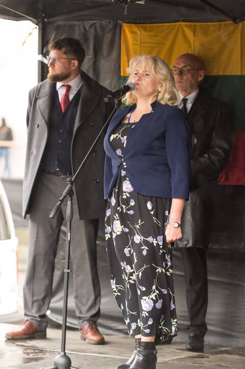 Protesto akcija Vilniuje prieš ribojimus nepasiskiepijusiems