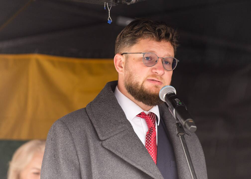 Protesto akcija Vilniuje prieš ribojimus nepasiskiepijusiems