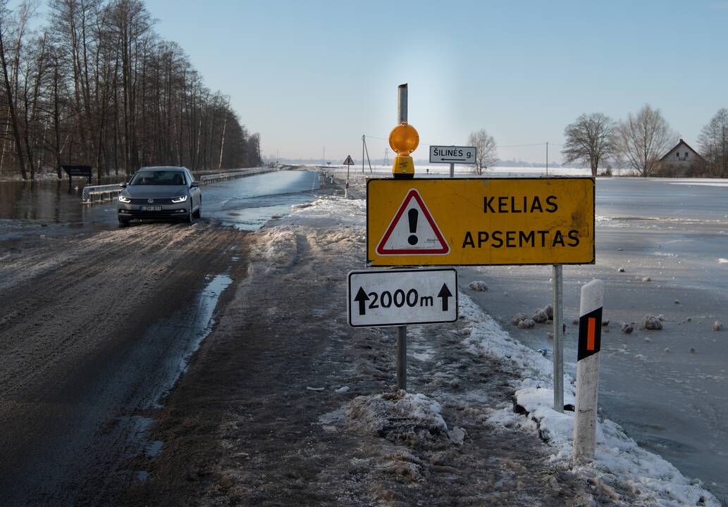 Potvynis Šilutės rajone