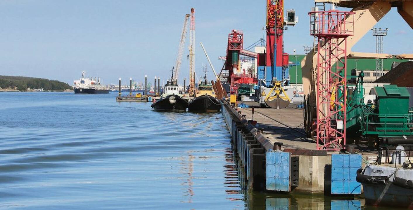 Klaipėdos uoste ženkliai auga krovinių konteineriuose krova