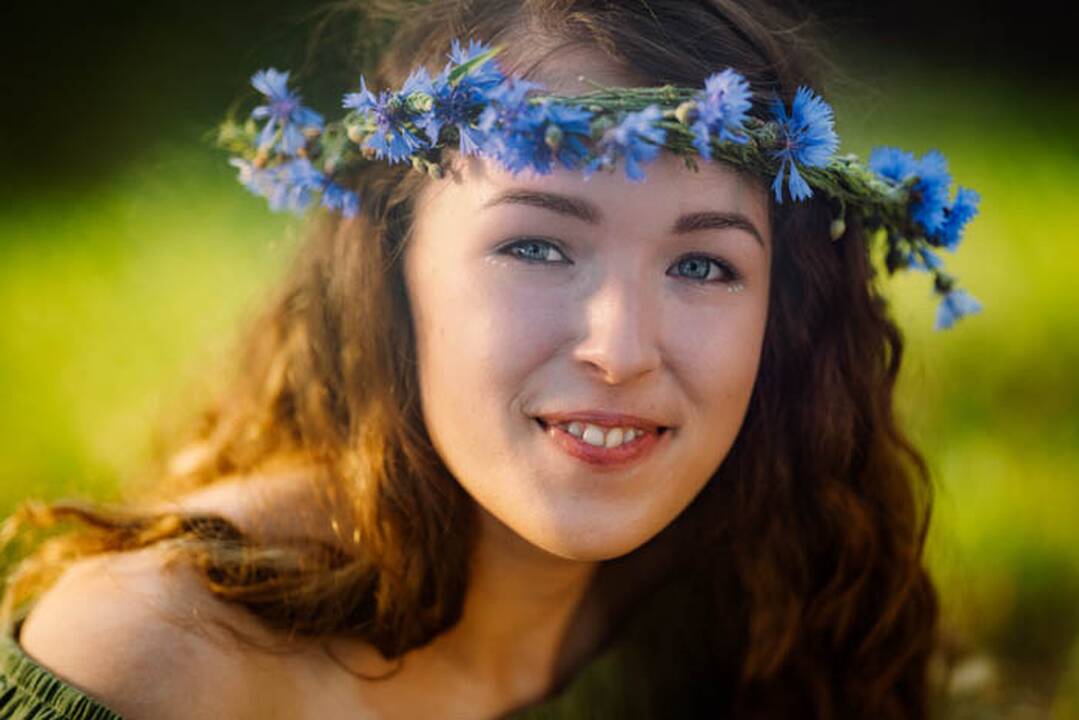 Siekiamybė: jauna menininkė E.Danilovaitė nori sukurti šiuolaikinį kanklių įvaizdį.