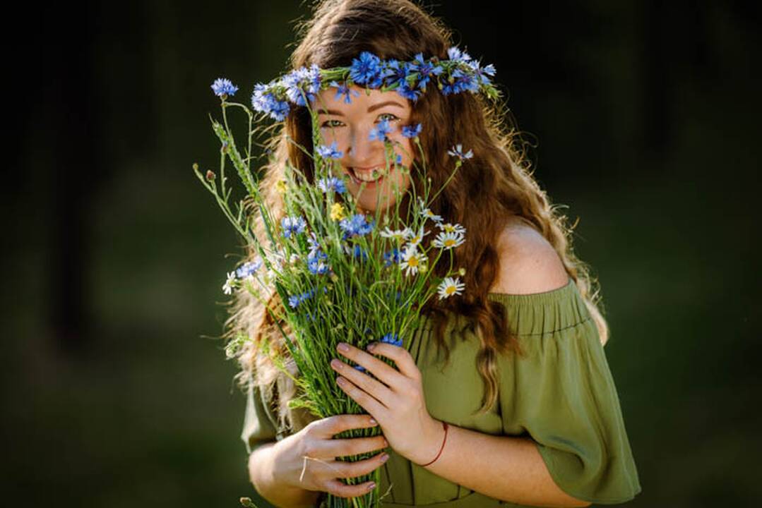 Siekiamybė: jauna menininkė E.Danilovaitė nori sukurti šiuolaikinį kanklių įvaizdį.