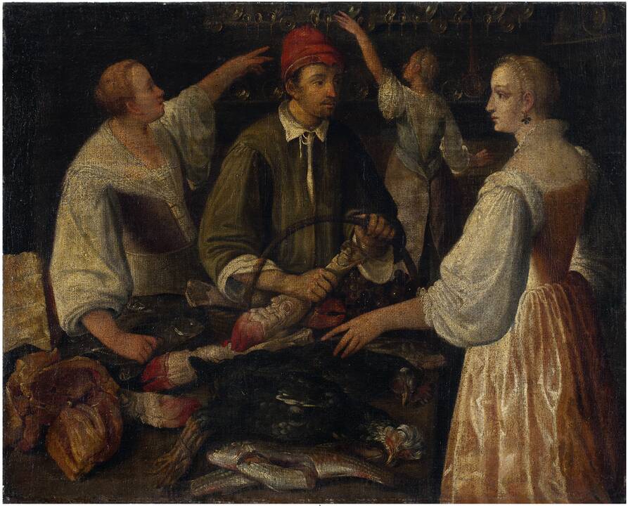 Konstantinas Tyzenhauzas. Medžiotojas (spėjamas autoportretas). 1809 m
