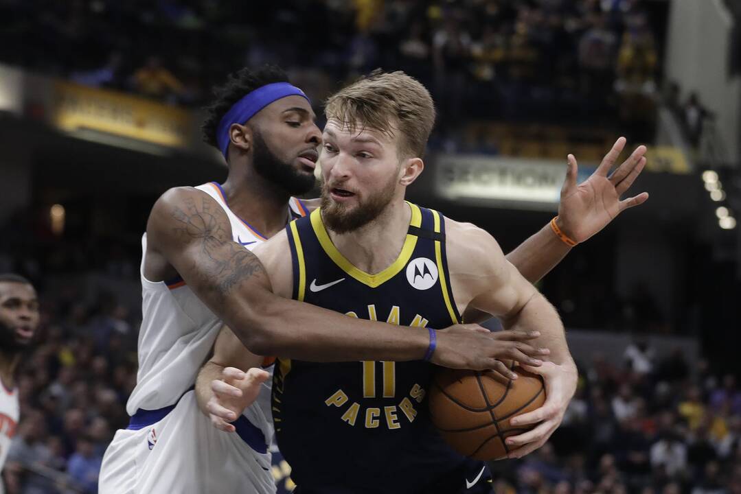 Vieninteliu „Pacers“ šviesuliu puolime buvęs D. Sabonis nuo pralaimėjimo neišgelbėjo