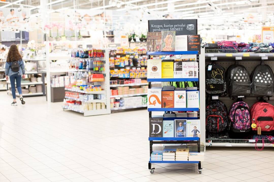 „Kesko Senukai“ : sprendimas prekiauti knygomis – pasiteisino