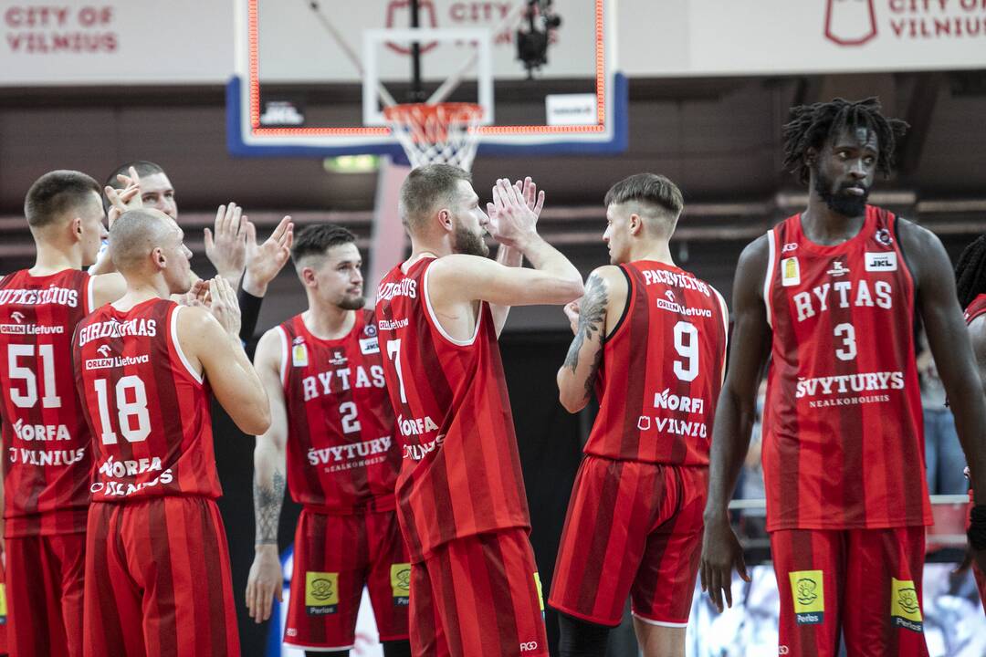 LKL rungtynės: Vilniaus „Rytas“ – Jonavos „Cbet“