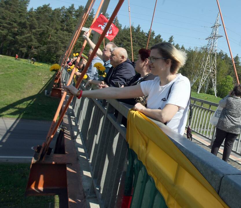 Kauniečiai prisijungė prie bendros „Didžiojo šeimos gynimo maršo“ kolonos