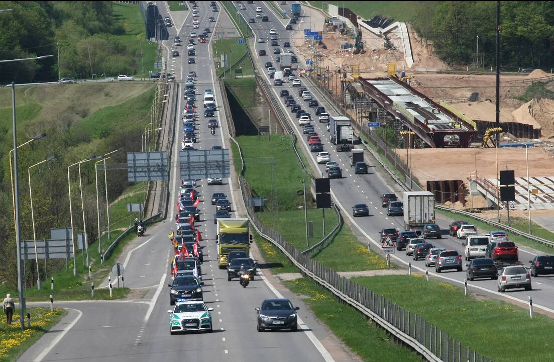 Kauniečiai prisijungė prie bendros „Didžiojo šeimos gynimo maršo“ kolonos