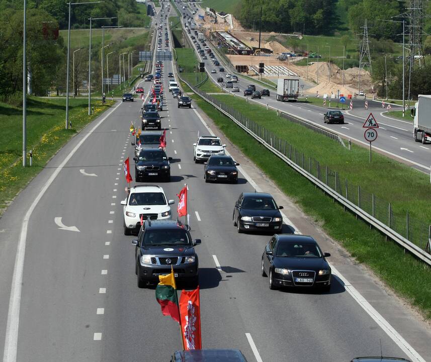 Kauniečiai prisijungė prie bendros „Didžiojo šeimos gynimo maršo“ kolonos