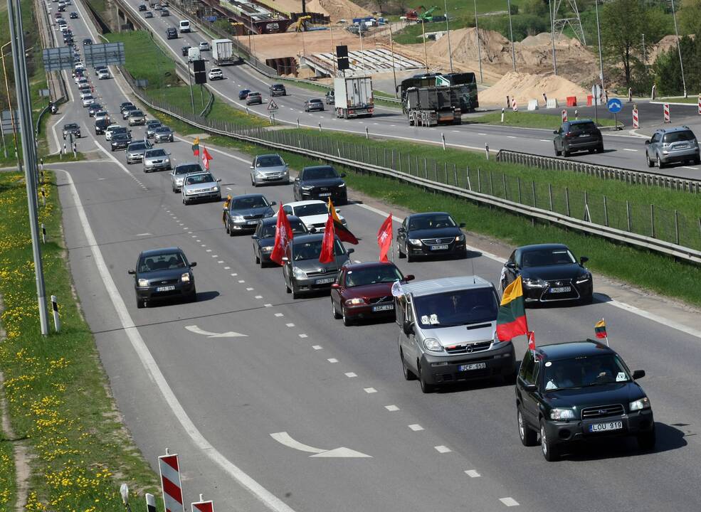 Kauniečiai prisijungė prie bendros „Didžiojo šeimos gynimo maršo“ kolonos