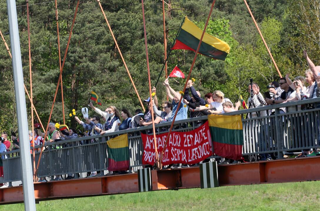 Kauniečiai prisijungė prie bendros „Didžiojo šeimos gynimo maršo“ kolonos