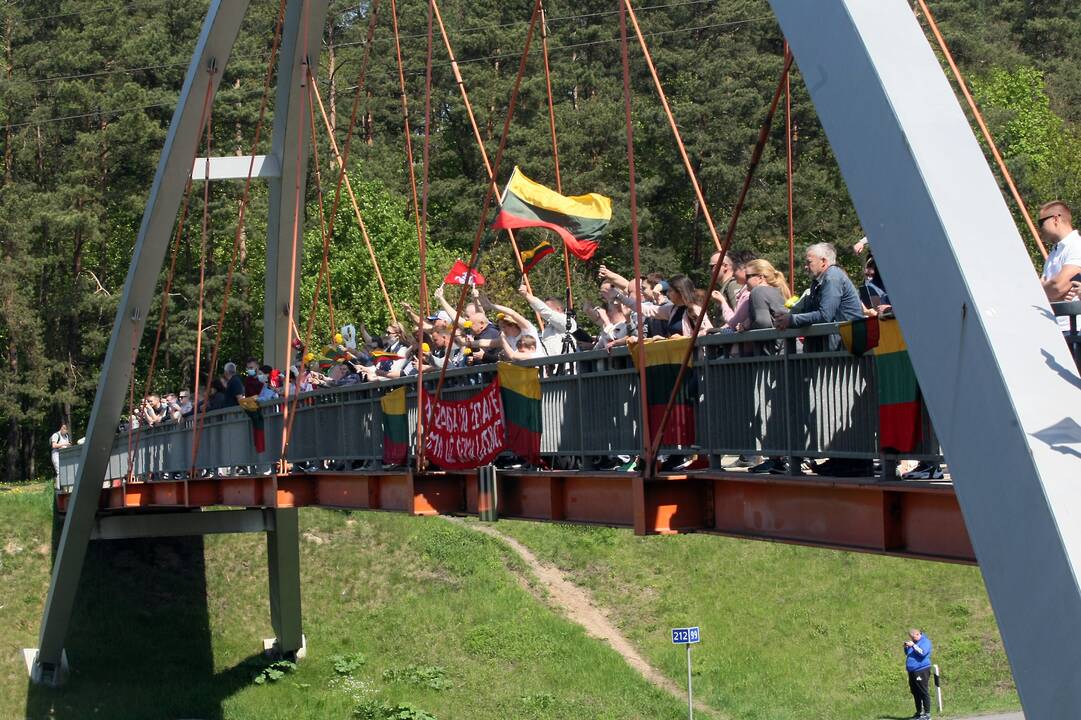 Kauniečiai prisijungė prie bendros „Didžiojo šeimos gynimo maršo“ kolonos