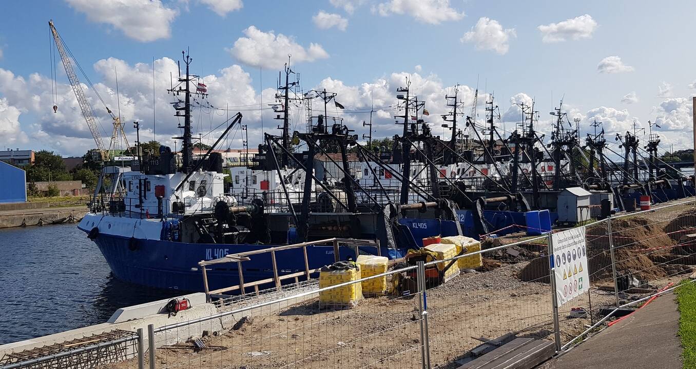 Akcija: Lenkijoje protestavo priekrantės žvejai.